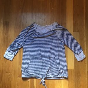 Striped Long Sleeve with Pockets